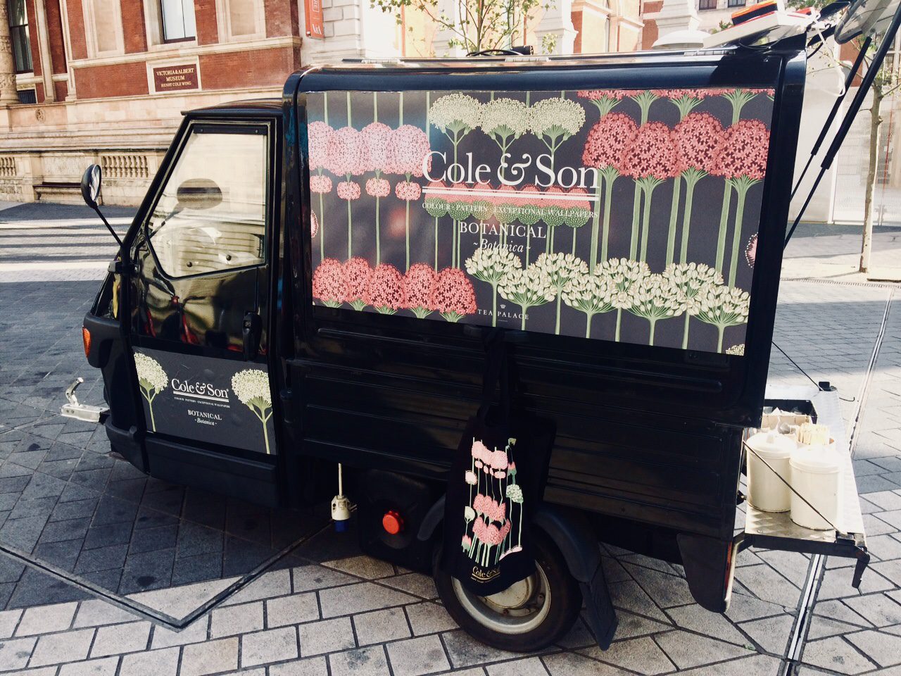 Branded mobile coffee van hire, London & uk