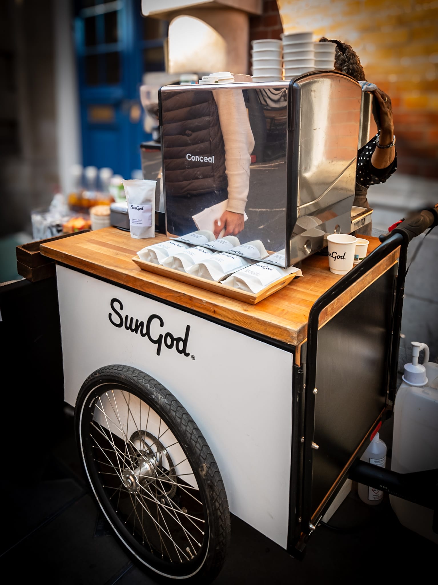 mobile coffee bike hire london, mobile coffee bike for rent, mobile coffee station hire, mobile coffee cart for hire london